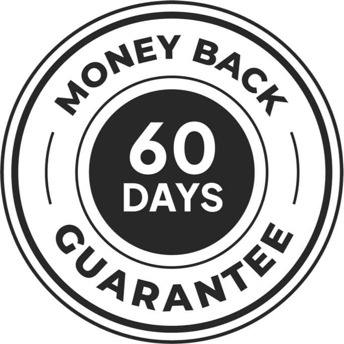SodaFil 60-day satisfaction guarantee badge