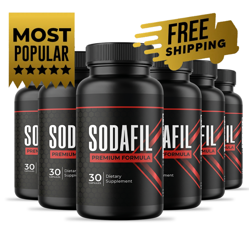 SodaFil supplement six-bottle package